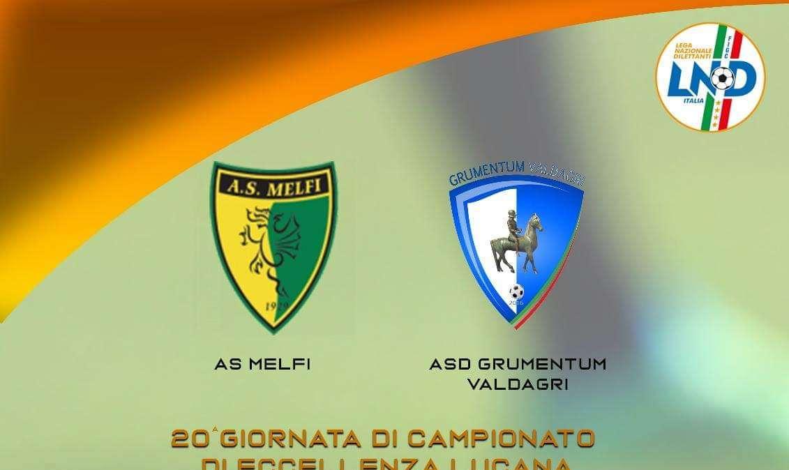Eccellenza lucana, Grumentum Val d'Agri batte Melfi e vola al comando