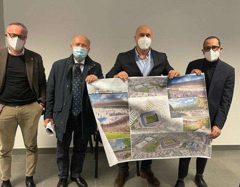 Nuovo stadio della Ternana,il presidente Bandecchi procede a spasso spedito