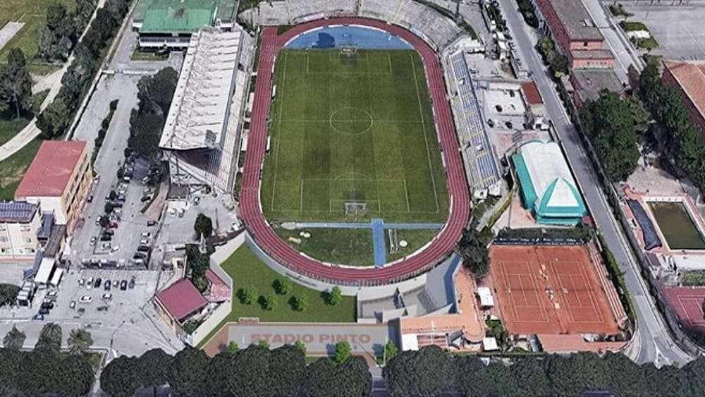 Dichiarati inagibili due settori dello stadio "Pinto" di Caserta