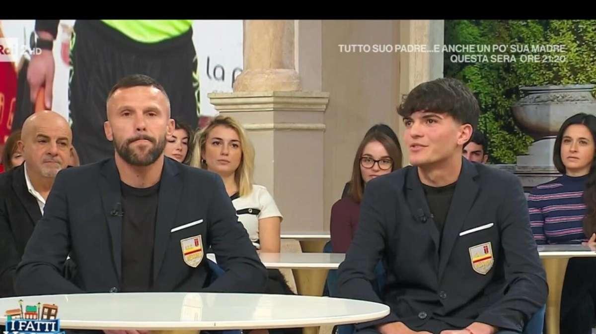 La storia dei due Fumagalli del Messina a "I Fatti Vostri" su Rai 2: "Inseguite sempre i vostri sogni"