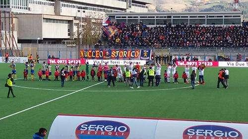 Potenza-Gravina: 3-3... il tabellino del match