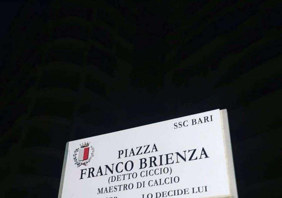 A Bari dedicata una piazza a Ciccio Brienza...