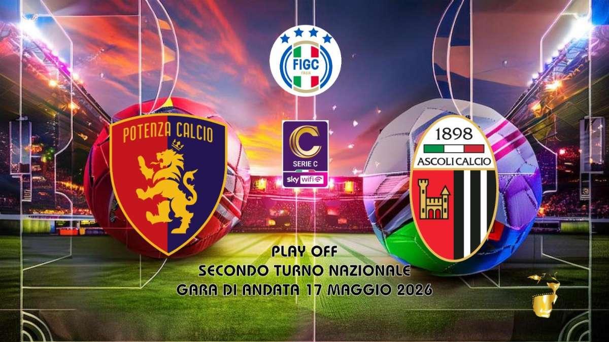 Potenza-Ascoli 0-0. Termina a reti bianche al "Viviani"