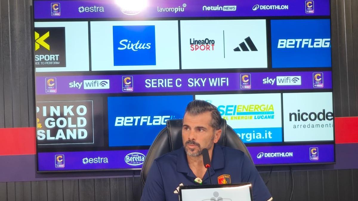 Potenza, il tecnico Ivan Tisci: "La squadra sta bene, contro la Cavese massima attenzione"