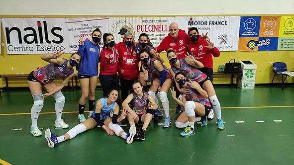 Volley C. La PM ASCI Potenza  incassa la seconda vittoria consecutiva, Corato KO al Pala Pergola