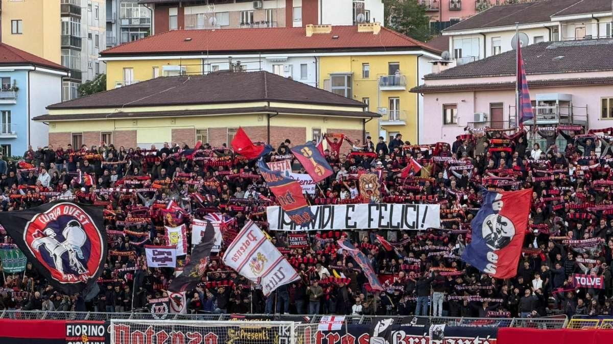 Potenza-Ascoli, spettatori e incasso della partita