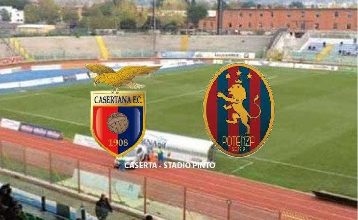 Casertana-Potenza 1-0, il tabellino