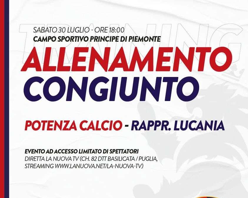 Domani il Potenza scenderà in campo per la seconda sgambata stagionale.