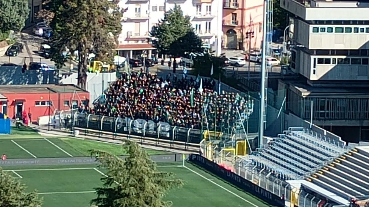 Il settore ospiti del Viviani