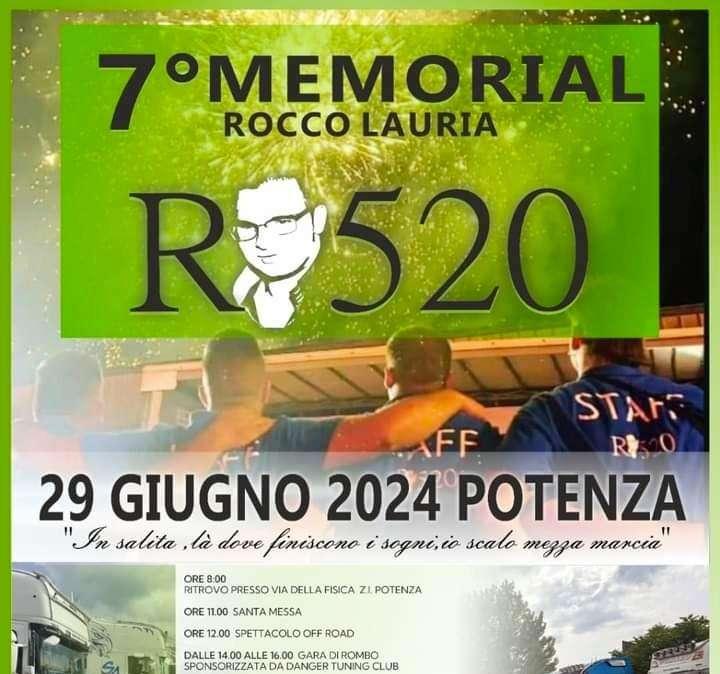 Domani a Potenza il 7° Memorial Rocco Lauria, alla scoperta dei Truck