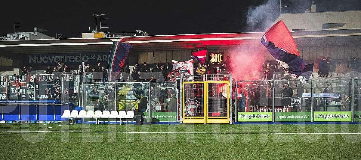 BRINDISI-POTENZA 0-4, prova di forza dei rossoblu!