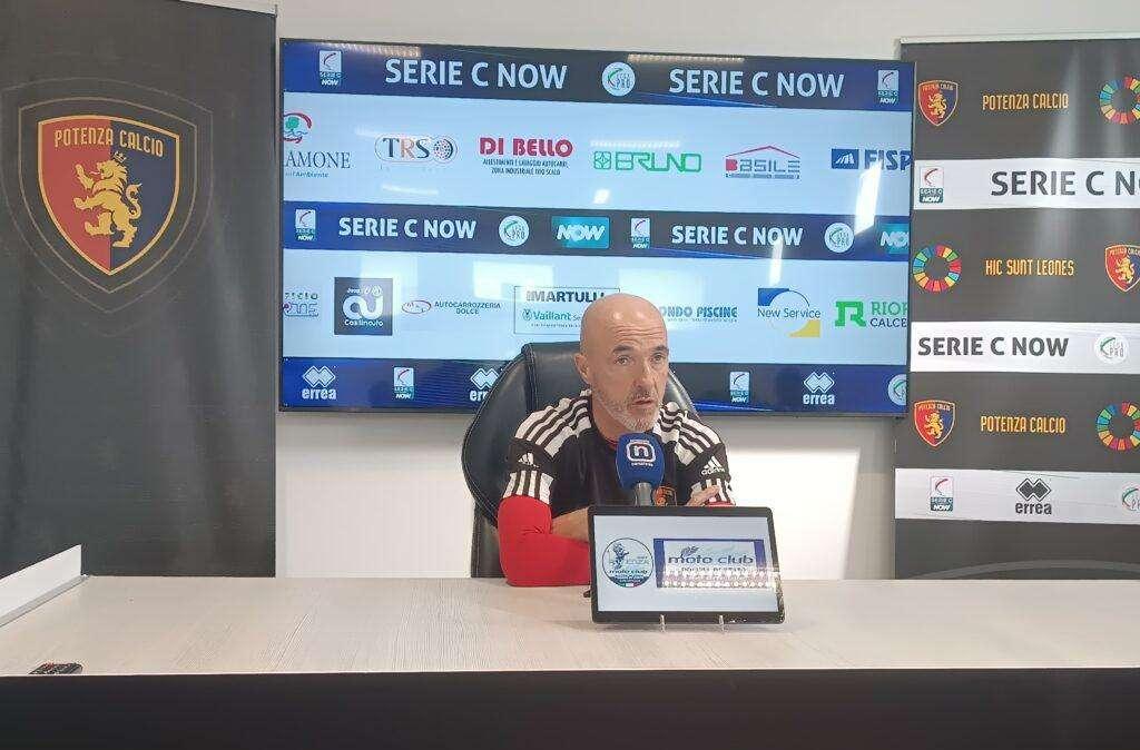 Potenza, mister Lerda: "Affrontiamo un avversario di prima fascia, faremo il massimo per portare a casa un risultato positivo"