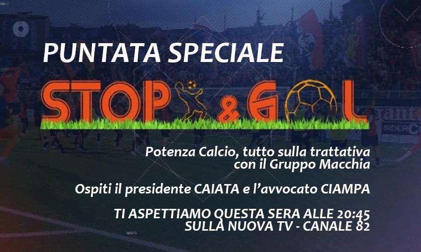 Potenza, aggiornamenti sulla Società: il presidente Caiata e l'avv. Ciampa per il Gruppo Macchia questa sera su "Stop&Gol"