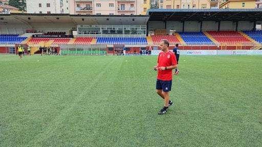 Mister Gallo "resiste" e guida l'allenamento del Potenza