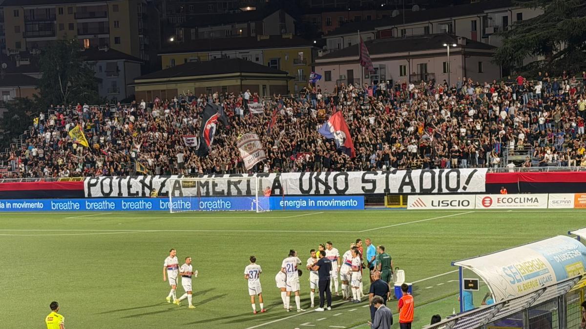 Potenza-Casarano, spettatori e incasso della partita
