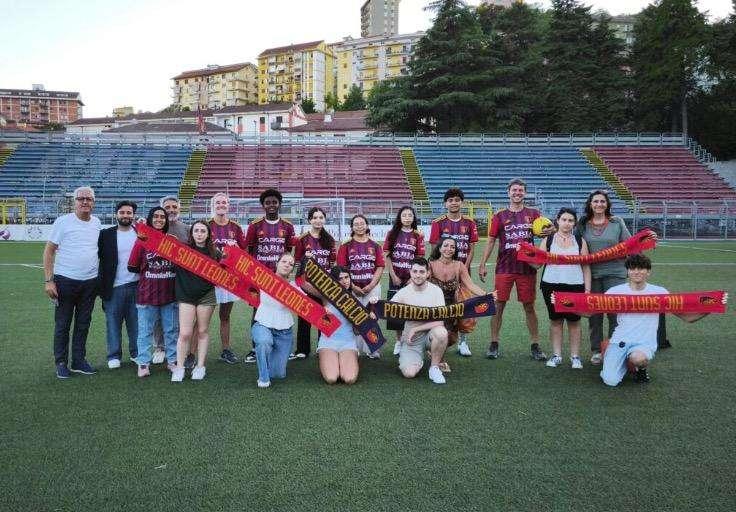 Il Potenza Calcio e Fondazione Potenza Futura incontrano ragazzi di Denver al Viviani