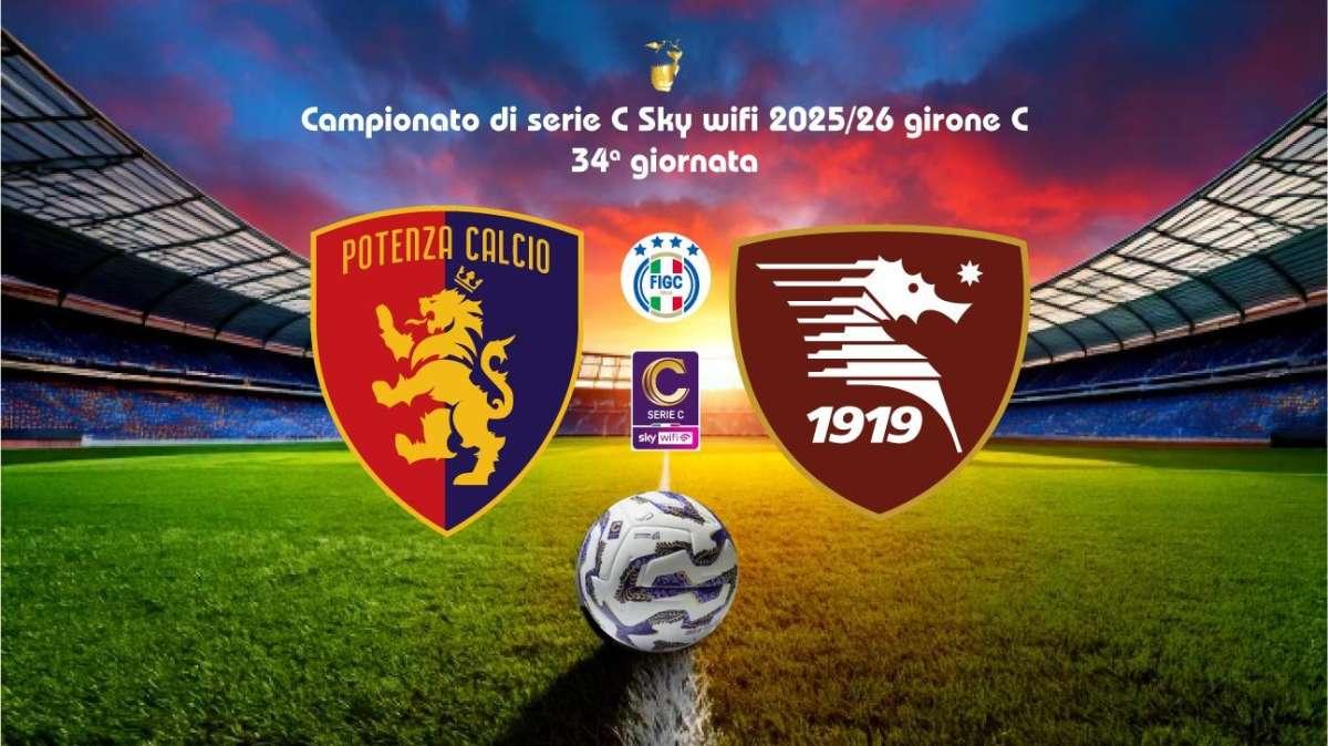 Potenza-Salernitana 5-2. Manita ai granata al “Viviani”