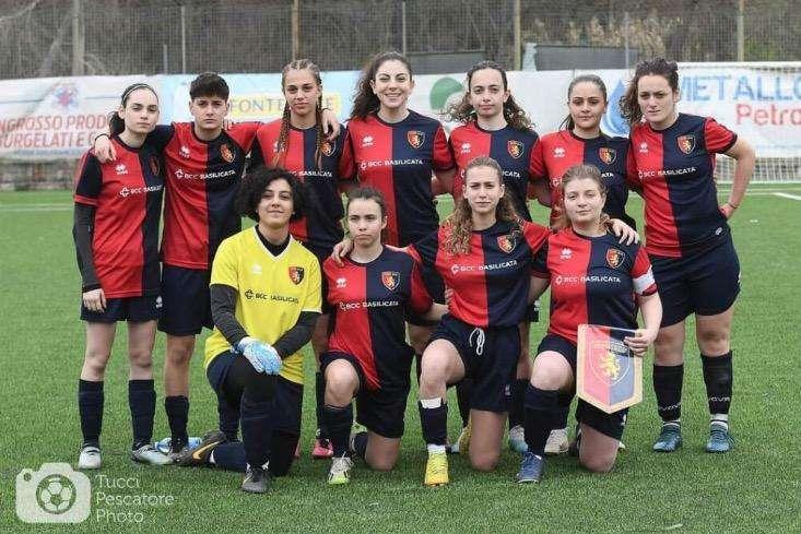 Calcio femminile, in Eccellenza pesante sconfitta del Potenza a Cosenza