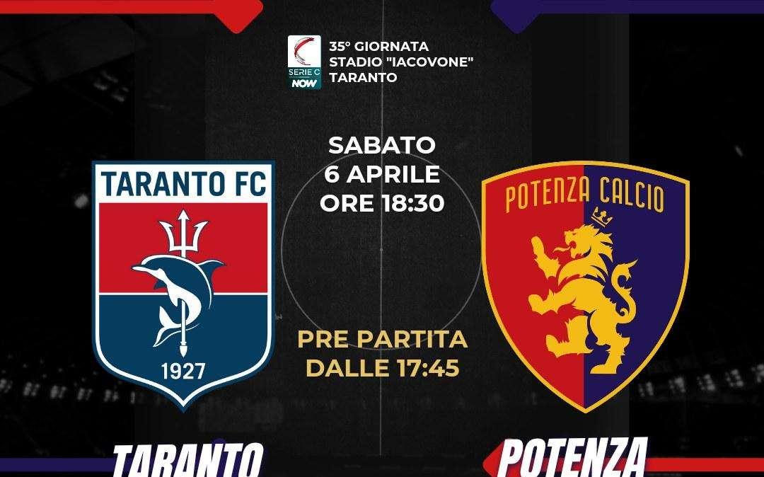 Taranto-Potenza in diretta ed in esclusiva in chiaro su La Nuova Tv