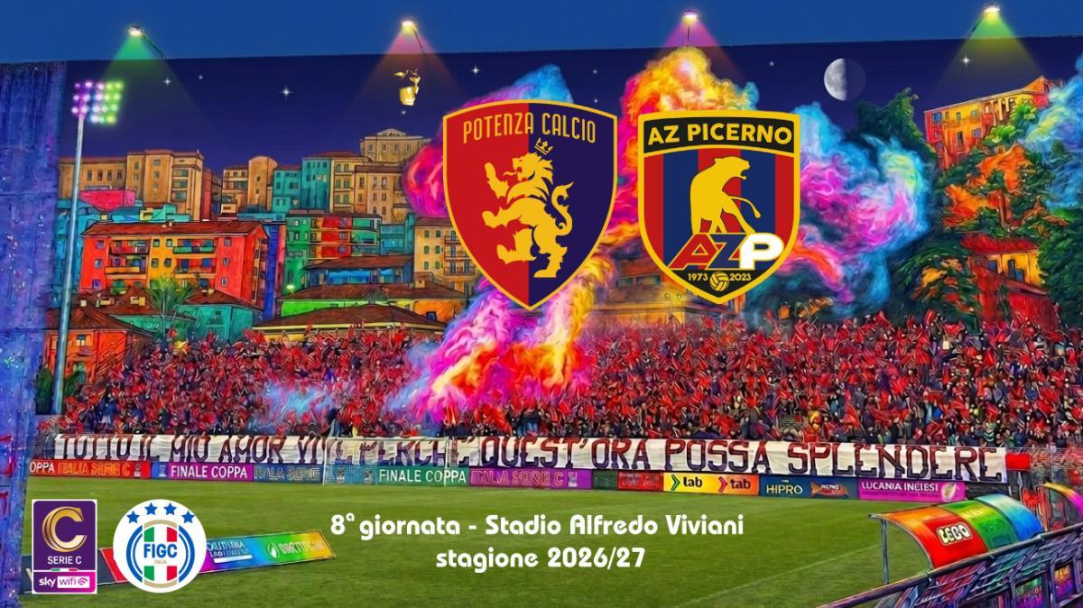 POTENZA-AZ PICERNO 2-1, RISULTATO LIVE