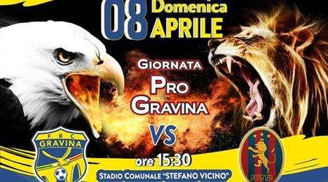 Col Potenza è giornata Pro Gravina