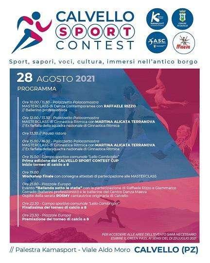 Grande successo per il  “Calvello Sport Contest"