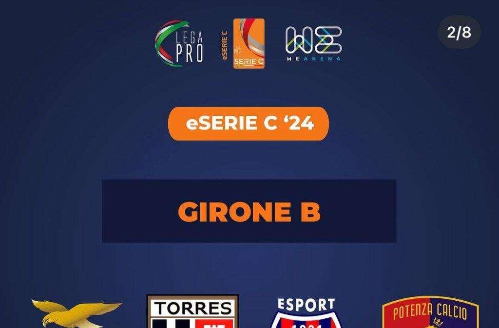 eSerie C 2024, il Potenza inserito nel girone B