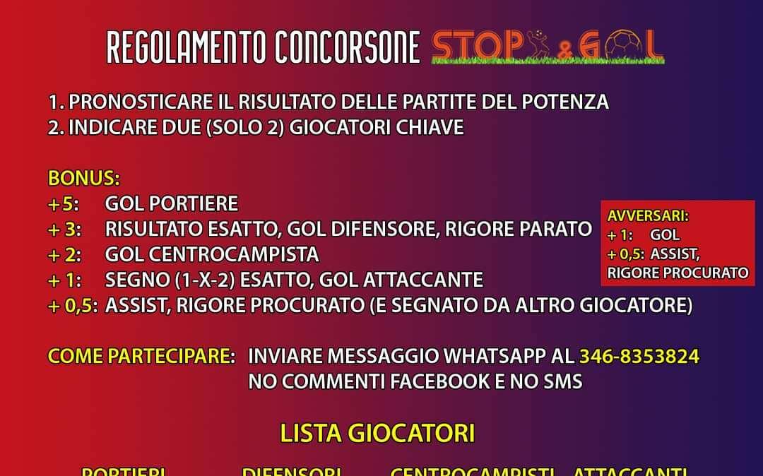 RIPARTE IL "CONCORSONE" DI STOP&GOL SU LA NUOVA TV