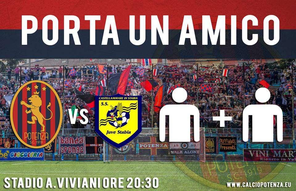 Il Potenza lancia il "Porta un amico allo Stadio"...