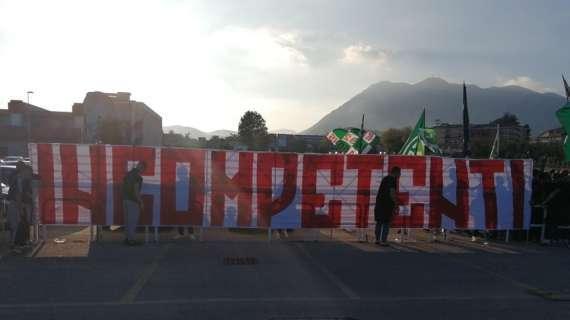 Avellino infelice e contestato... adesso la panchina di mister Taurino scricchiola sempre di più