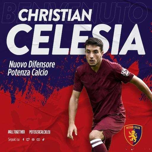 Arriva anche l'ufficialità per Christian Celesia al Potenza