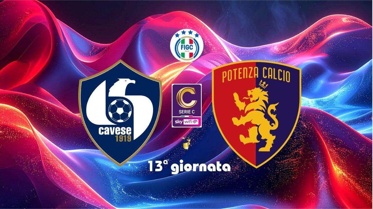 CAVESE-POTENZA, le formazioni ufficiali