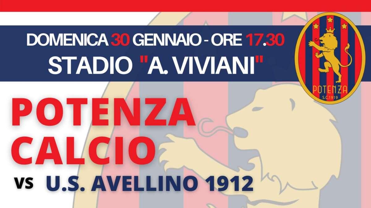 Potenza - Avellino, domani botteghini aperti