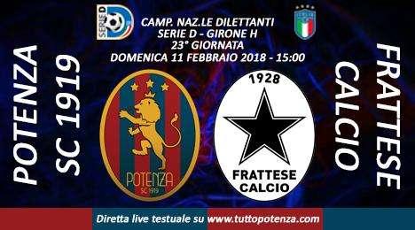Potenza-Frattese in diretta su TuttoPotenza.com