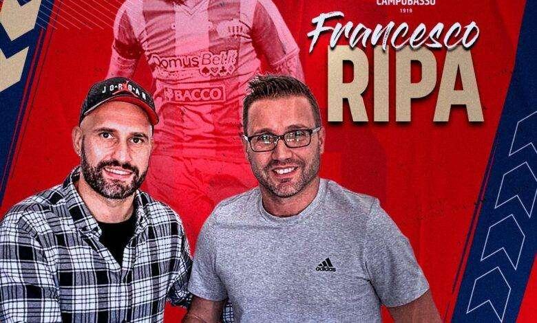 Il Campobasso riparte dai goal dell'ex Potenza e Picerno Ciccio Ripa