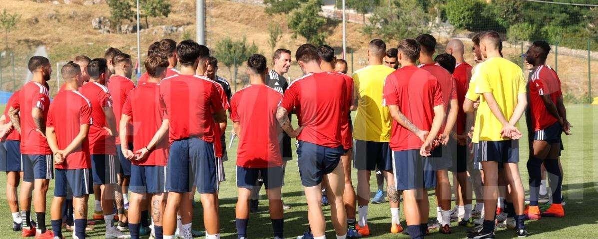 Il Potenza torna a "casa", primo allenamento dei rossoblù di mister Colombo in quel del "Viviani"