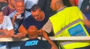 Spalletti, furiosa lite con un tifoso dopo Fiorentina-Napoli