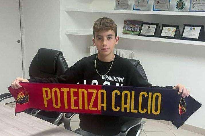 Esordio con la maglia del Potenza tra le fila dell'Under 15 per Pietro Riccio Junior