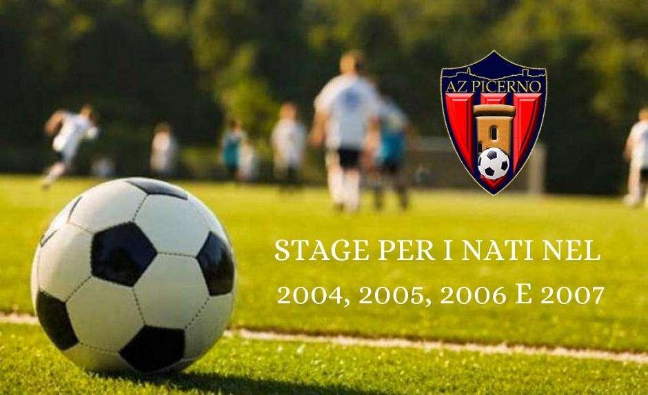 AZ Picerno, lunedì 5, stage per le categorie Under 15 e Under 17 regionali