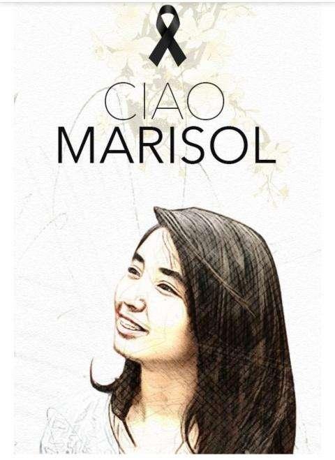 L'ultimo saluto a Marisol... 