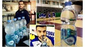 L'acqua minerale Lilia (lucana)... sponsor di una squadra (abruzzese)...