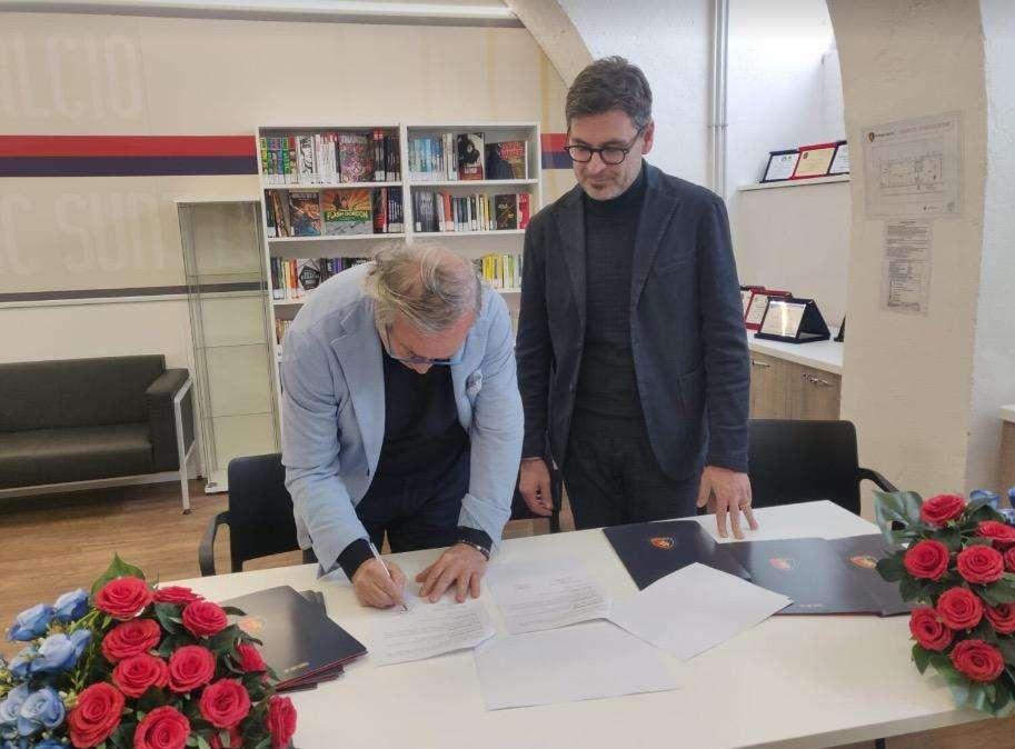 Sottoscritta la partnership tra Potenza Calcio e Polo Bibliotecario