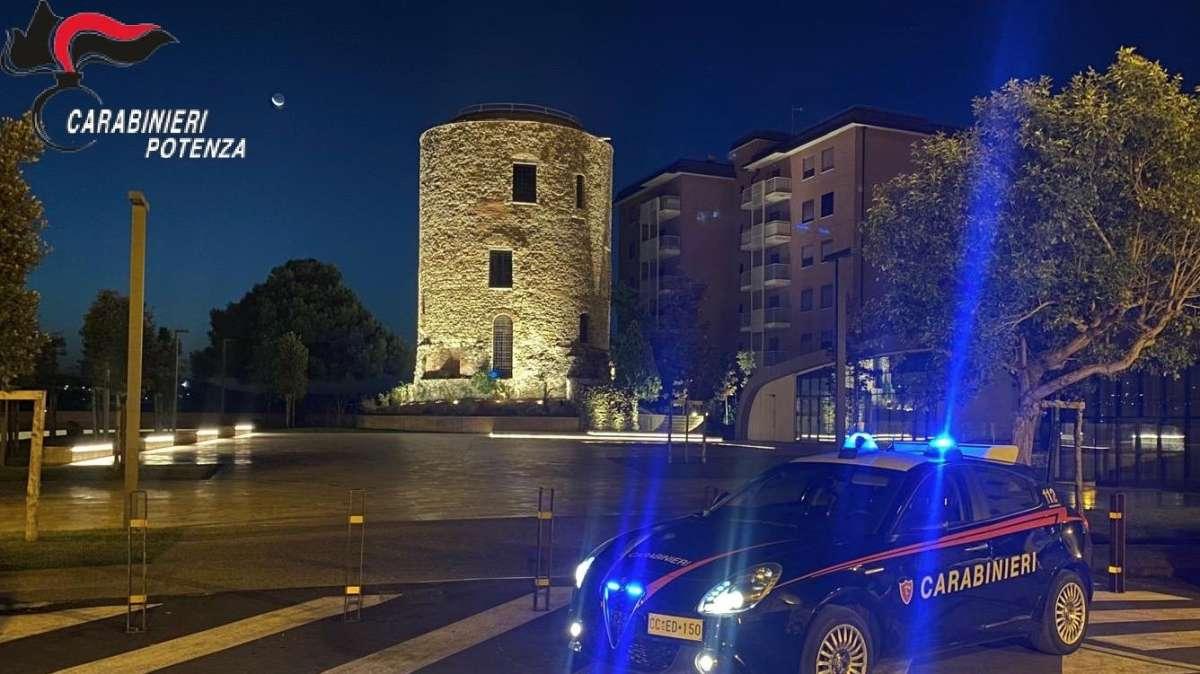 Potenza, controlli dei Carabinieri, un arresto per droga in Centro