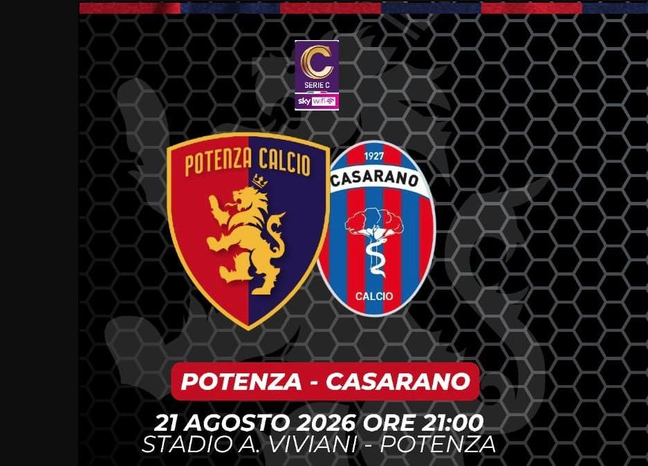 Potenza-Casarano, le info sui biglietti