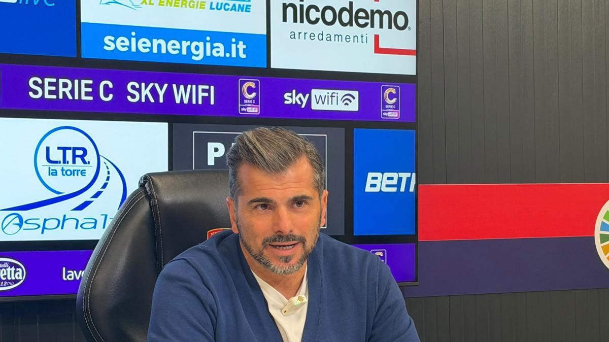 Potenza, Tisci si gode la vittoria sul Catania: «È bello vedere sognare la città, ma dobbiamo continuare a costruire»