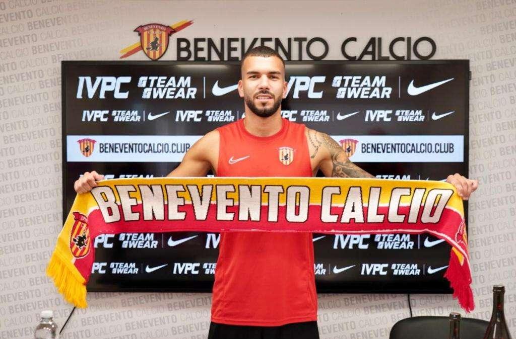 Shady Oukhadda difensore Benevento: "Contro un buon Picerno fino alla fine abbiamo provato a vincere"