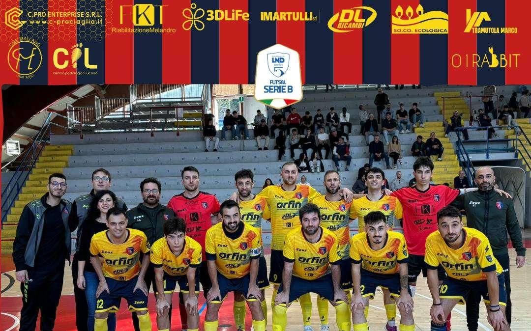 Serie B, Potenza C5: i rossoblù piegano il Ferrandina e volano in zona playoff!