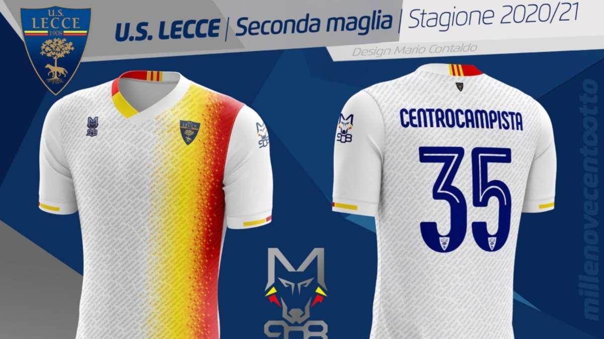 Bella idea del Lecce, ecco cosa comparirà sulla seconda maglia ufficiale del club salentino