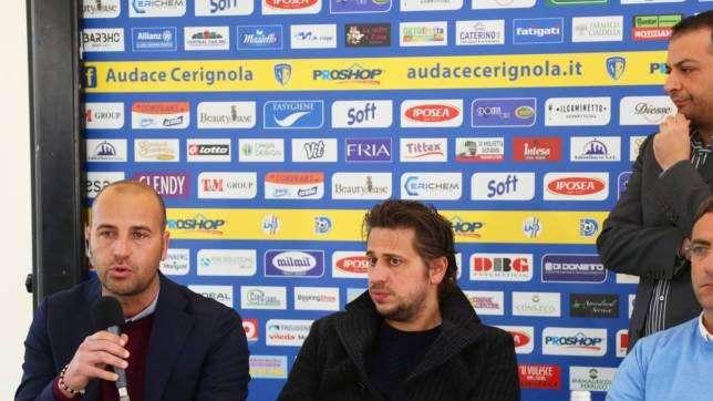 Cerignola: presentati il ds Torma e due under...