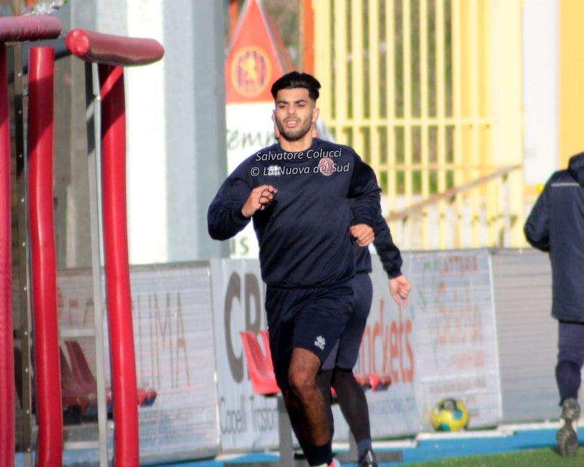 Potenza, primo allenamento nel pomeriggio per il nuovo acquisto rosso-blù Dkidak